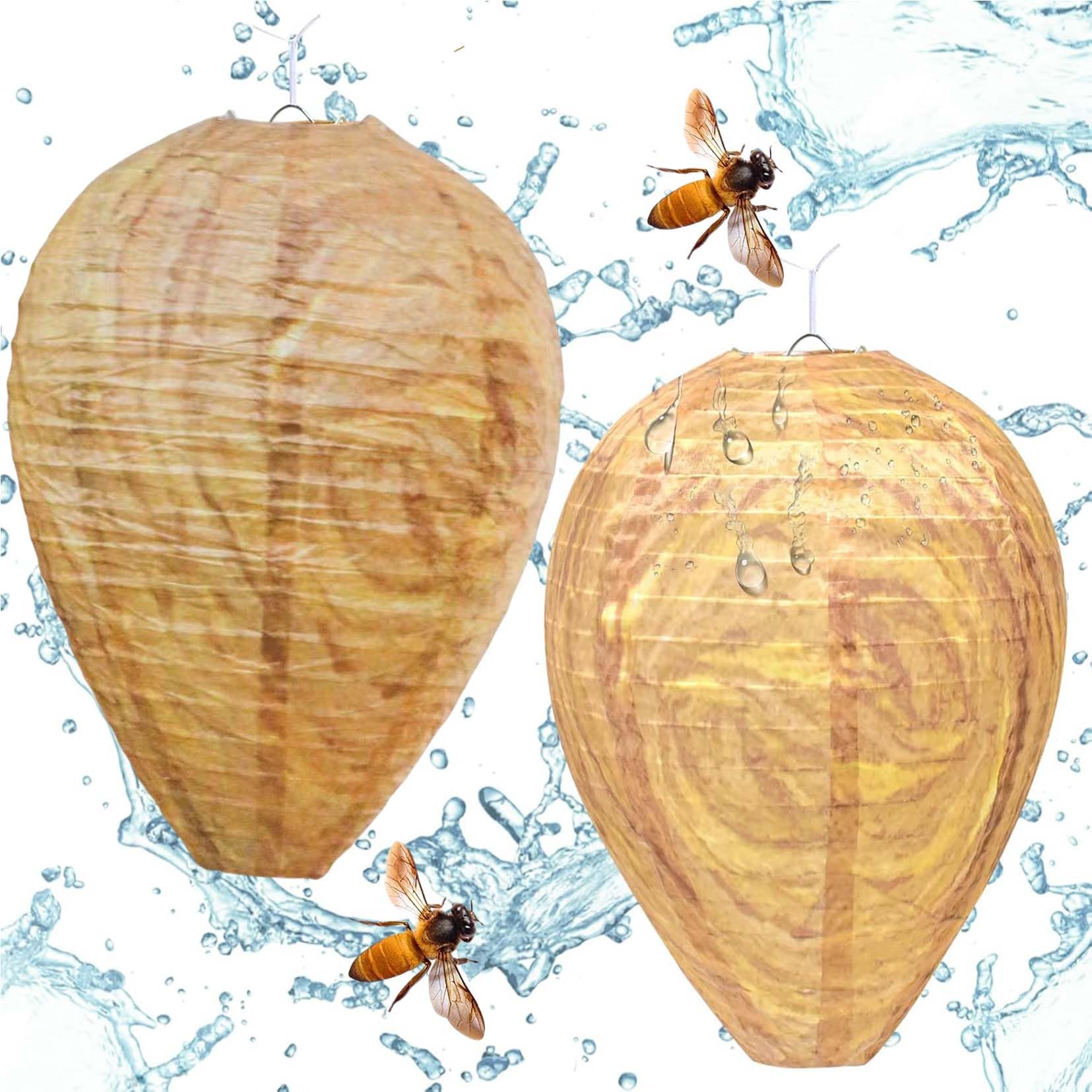 ドイツ ミツバチ、蜂の巣の煙出し Amazon.co.jp: 4 個 ダミーハチの巣